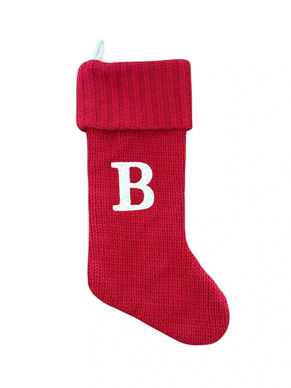 WONDERSHOP➕TARGET Retired Monogram B Knit Christmas Stocking